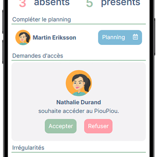 Avantages d'une application pour assistante maternelle